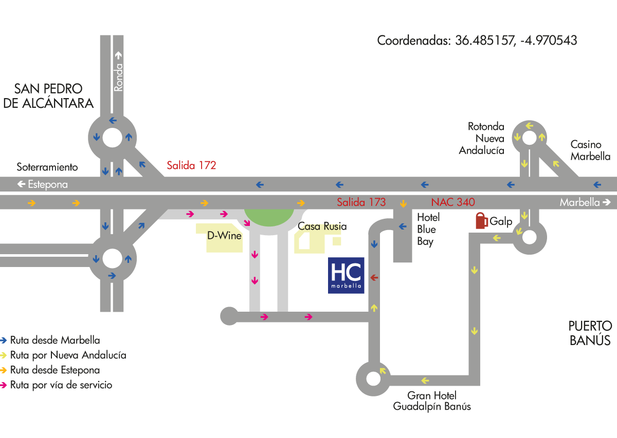 direccion HCmarbella