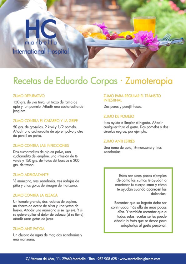 Recetas de zumos