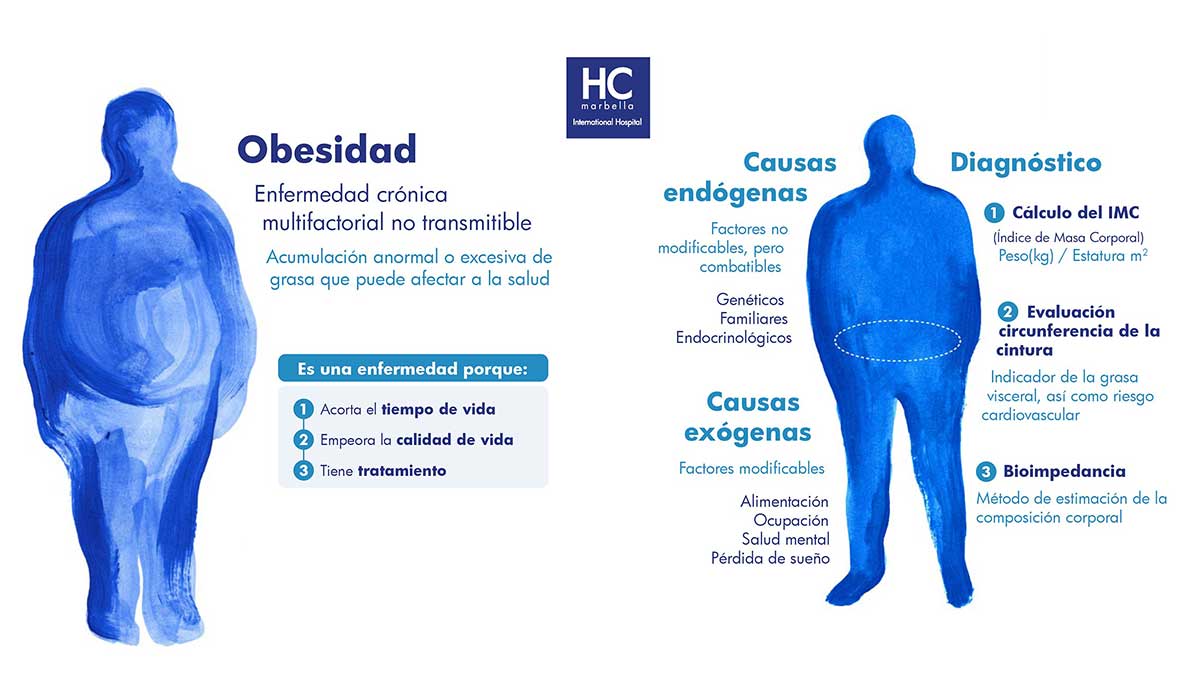 Obesidad enfermedad y causas