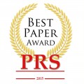 Best Paper Award 2015