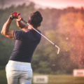 Jugador de golf- traumatologia deportiva