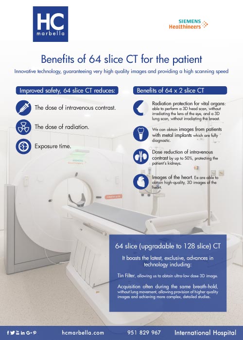Benefits 64 slice CT