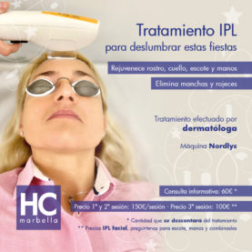 Promoción tratamiento IPL