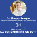 Dr. Thomas Boerger- osteoarthritis both knees
