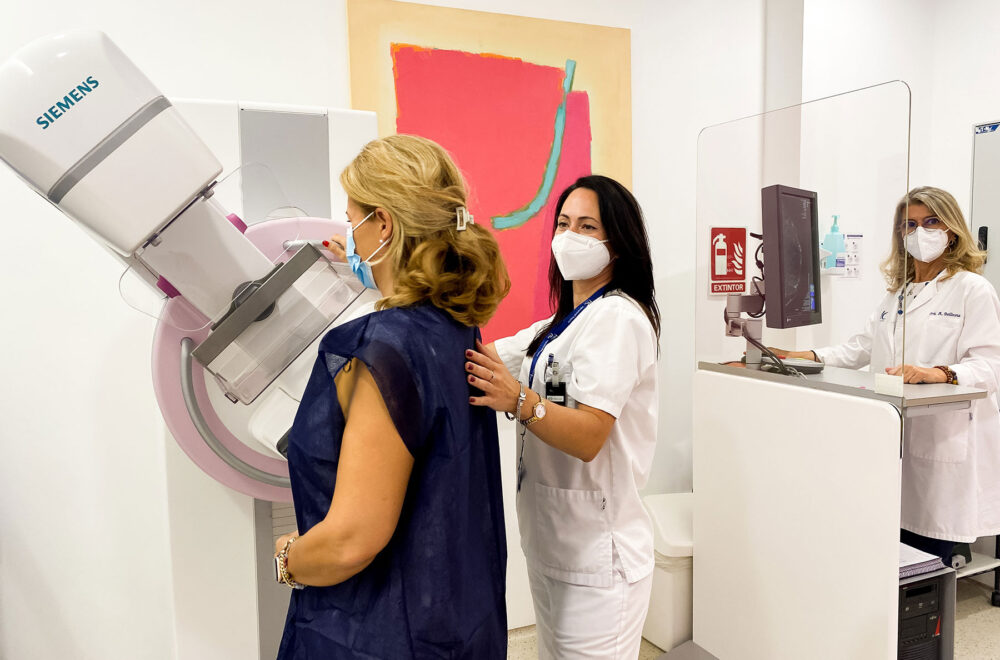 Mamografía 3d. Diagnóstico de cáncer de mama