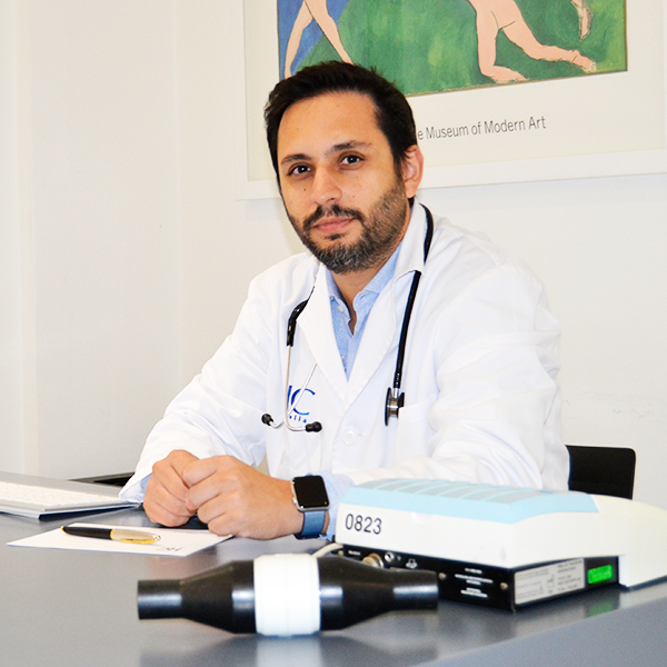 consulta de neumología
