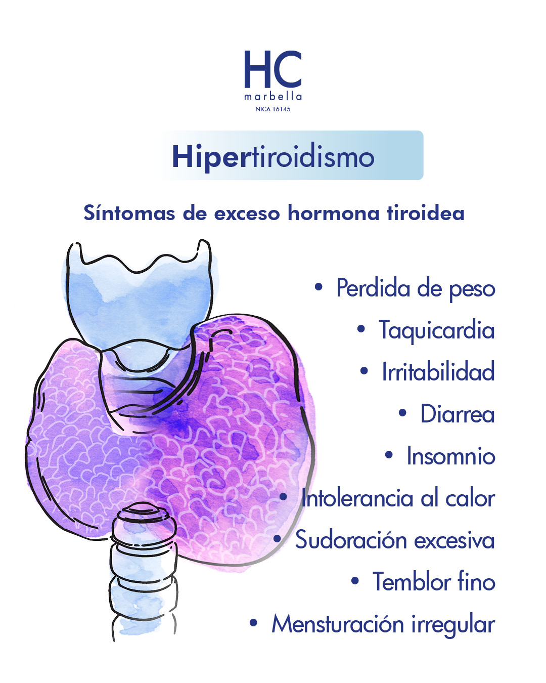 hipertiroidismo síntomas