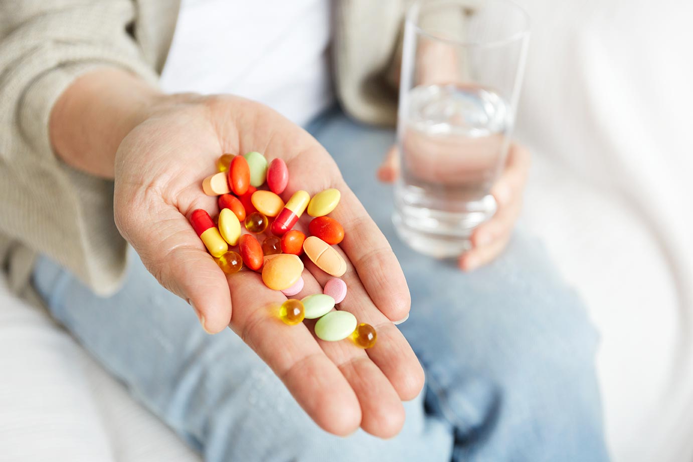 vitaminas y medicamentos