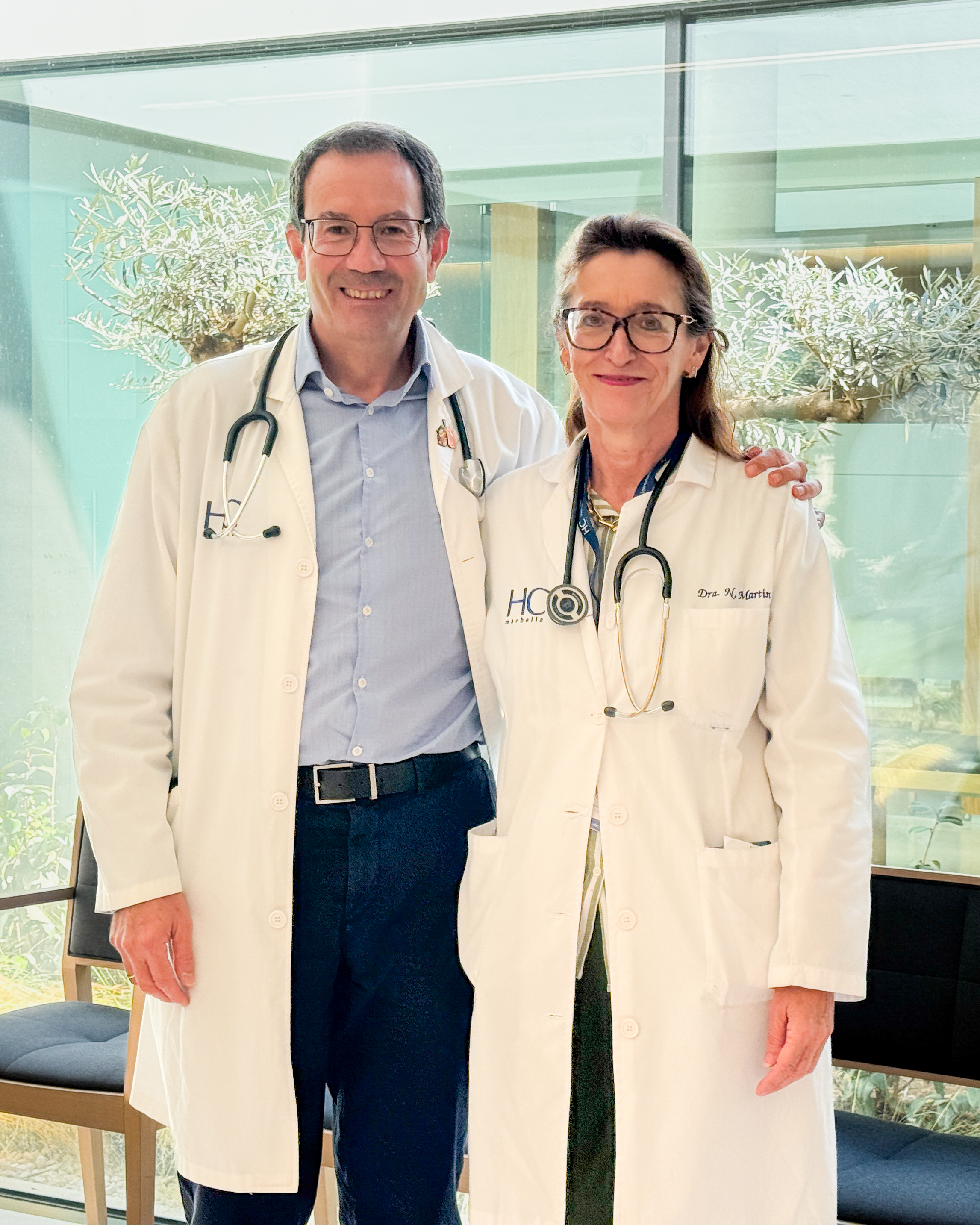 Dr. José Manuel Trigo y Dra. Nicole Martín